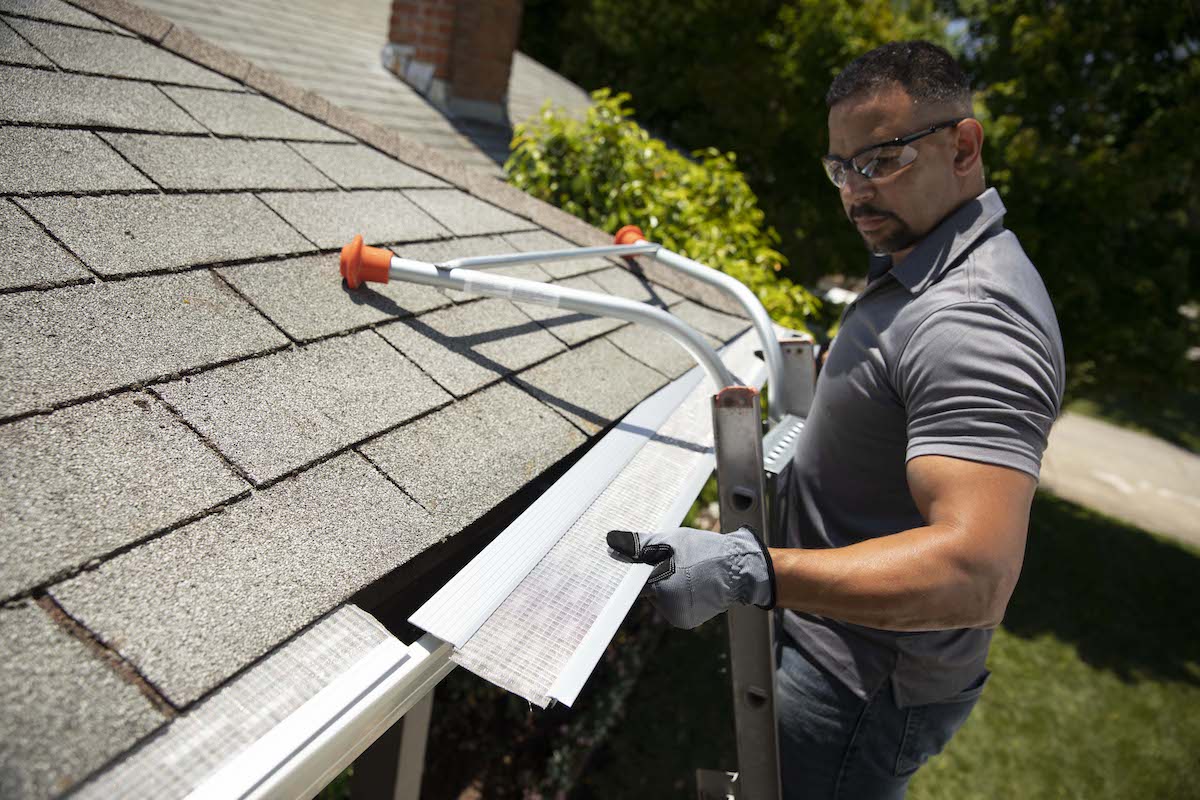 Gutter Guard Installation